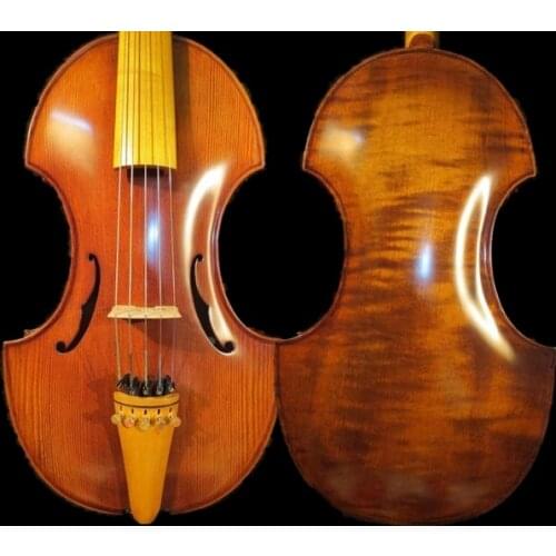 Baroque style SONG Brand Maestro 5 strings 16" viola,huge and resonant #5510