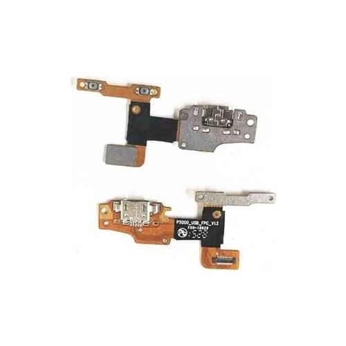 For Lenovo YoGa Tab 3 P5000 V1.2 850F USB Charge Charging Volume Up Down Connector Plug Dock Socket Port Flex Cable Board 5pcs