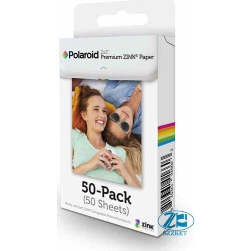 Premium ZINK paper 2*3'' for Polaroid Instant Photo Camera Z2300 Snap Touch Zip Pinter Socialmatic Instagram photo paper