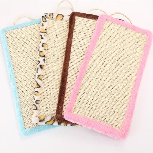 Multicolor Cat Toy Sisal Cat Scratcher Toy Hangable Portable Pet Cat Thickened Scratchers Pet Grinding Claw Supplies D5050