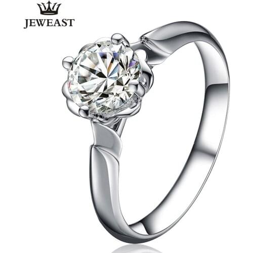 ZSG Natural diamond 18K gold Pure Gold Ring Real 18K gold Solid Gold Ring Trendy Classic Party Fine Jewelry Hot Sell New 2019