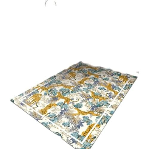 Leopard Pattern Digital Print tapis carpet ковер alfombra tapetes de sala ковер в гостинную коврик краснеет سجادة دائرية rug