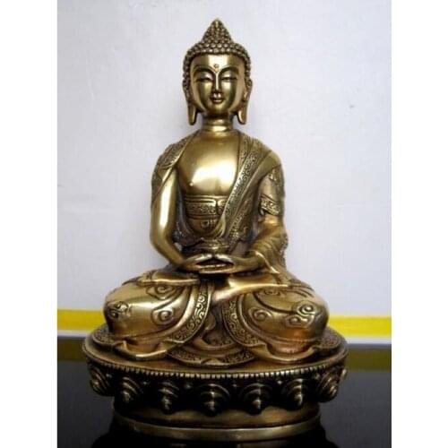 Copper Statue Tibetan Buddhis Amitabha bronze buddha statue