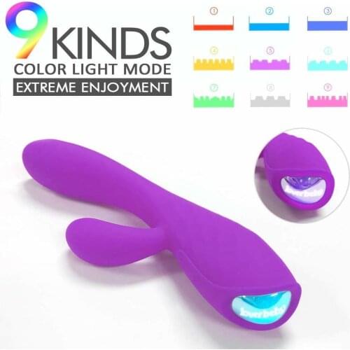 Powerful Vibrating 9 Modes Clitoris Stimulator Adult Product Sex Toys, Waterproof Rechargeable Dildo Massager For Women Couples