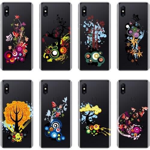 Art flower Floral Abstract Girl Phone Case Silicone For Xiaomi Mi Note 1 2 3 Soft Back Cover For Xiaomi Mi Max Mix 1 2 2S Case