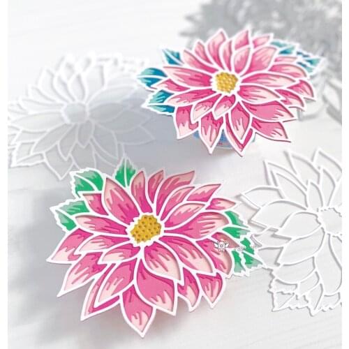 New 3D Flower leaf decoration metal Cutting Dies Stencils DIY Scrapbooking Paper/photo Cards Embossing Dies