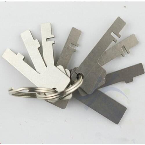 PD068 8 Kinds Of Positioning Multi-function Slot Fixture Clamp For Defu 998C-S GOSO 998A Key Cut Machine Locksmith Tool