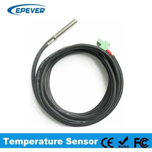 EPever Remote Solar Controller Temperature Sensor TS-R For EPever EPsolar Tracear AN BN CN Series ViewStar-AU TRIRON XTRA Series
