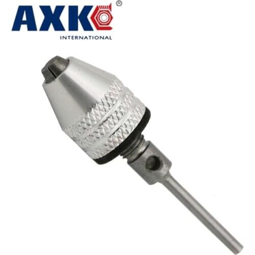 Shank connecting shaft electric grinder keyless drill chuck adapter clamping range 0.3-3mm drill converter 3mm, 2.3mm