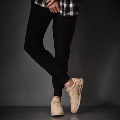 Spring Casual Shoes Sport Casual Shoes Male Shoe Fashion Men 2020 Sneaker For Mens Hot Sale Black Designer Causal Leather