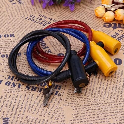 High Quality Bicycle Cable Lock Bike Part Cable Anti-Theft Bicycle Scooter Safety Lock Bicycle Accessories