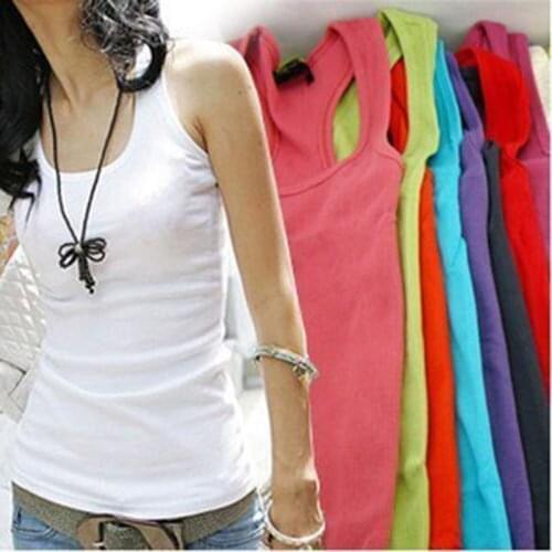 NEW 1 PC Casual Wild Womens Sleeveless Tank Tops Cami No Sleeve T-Shirt Vest