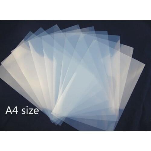 100mic thick A4 waterproof inkjet film priting with dye ink
