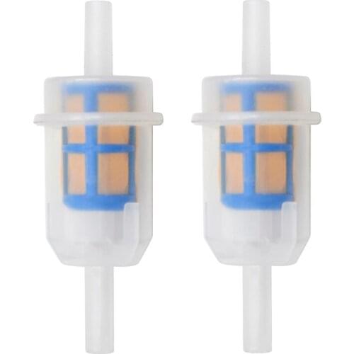 2/5 Pcs Motorcycle 5/16" 5/16 inch 8mm Petrol Gas Gasoline Oil Fuel Filter