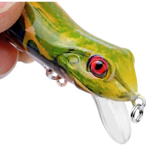 2019 Thunder Frog Lures Tools Crank Fishing Lures Pesca Wobbler Fishing Swimbait Fish Frog Lures Plastic fishing baits