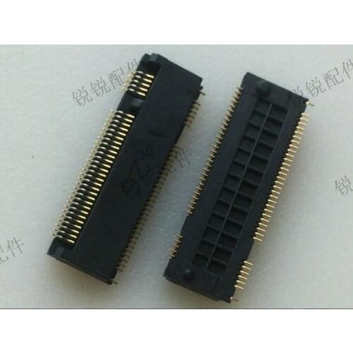 5pcs) Ngff SSD interface socket notebook SSD adapter socket h3.0mm 69p gold-plated pin