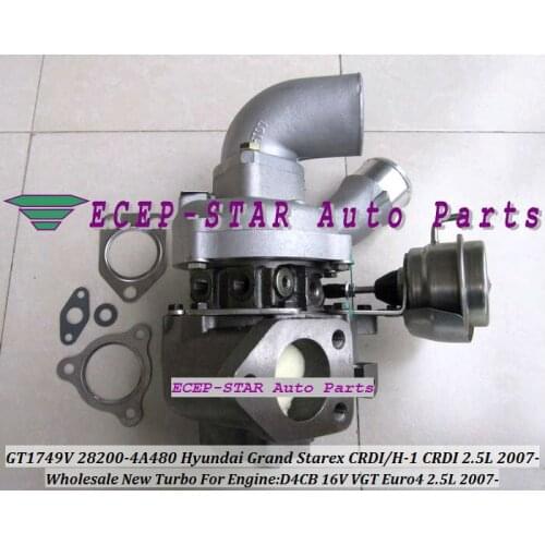 Free Ship BV43 127 28200-4A480 53039700127 53039700145 Turbo Turbocharger For HYUNDAI Grand Starex CRDI H-1 CRDI D4CB 16V 2.5L