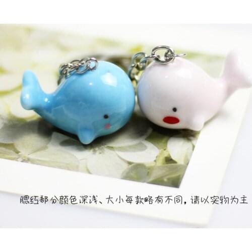 Animal-Dolphin-Whale keychain cute key ring for women porpoise key chain key holder portachiavi llaveros hombre bag charm