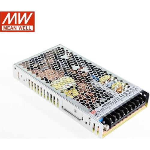 MEAN WELL RSP-200-2.5 Switching Power Supply 110V/220V AC to 2.5V DC 40A 100W Meanwell Transformer active PFC