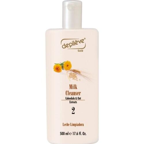 DEPILEVE Depil Mİlk Cleanser 500 Ml Post-waxing And Treatment Emulsion - 6 Pieces 'Original Product