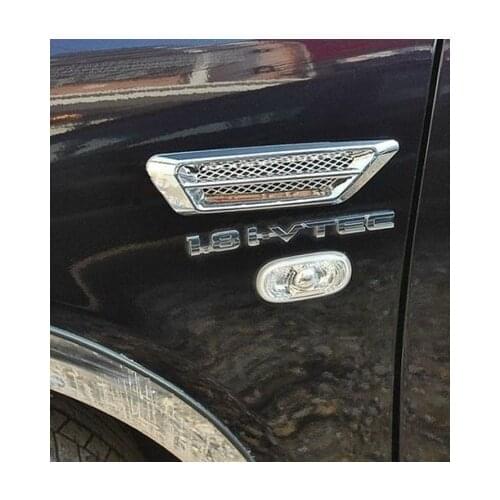 A double mesh side covering shark brand auto adhesive car cover fake air decoration sticker for Audi car All models are general