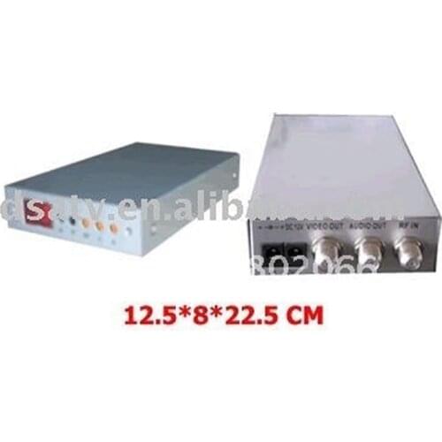 Mini adjacent Channel Modulator CATV modulato av to rf Modulator match set top box output RF signal for hotel/school