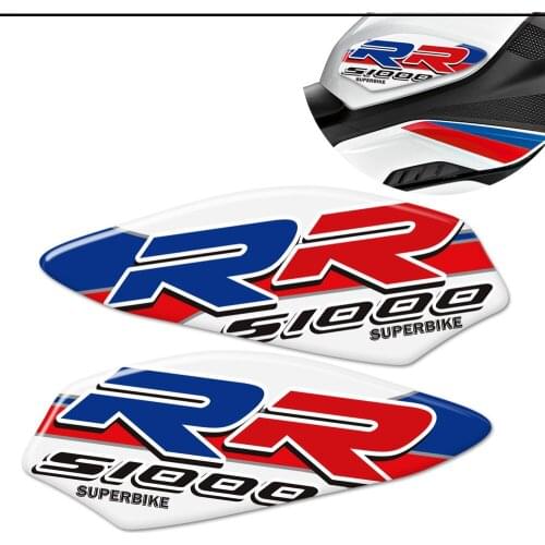 Stickers Protector For BMW S1000RR S 1000 RR HP HP2 HP4 Fairing Emblem Badge Tank Pad Knee Protection Fairing 2018 2019 2020