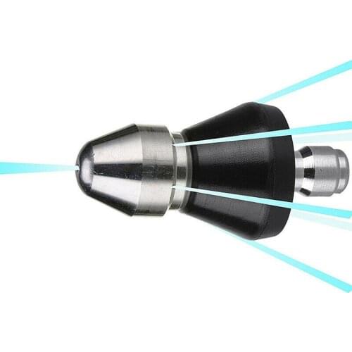 Cleaning Nozzle Pressure Washer Drain Sewer Cleaning Pipe Jet Spray Nozzle Jet Spraying Mouth High Pressure Garden Tools Access