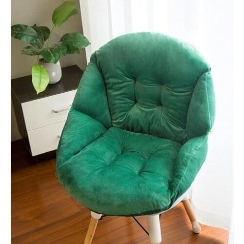 Shell Surrounded Plush Thickened Thermal Cushion Student Chair Cushions One Office Dining Butt Pad Soft and Breathable