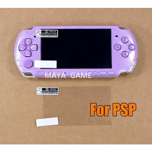OCGAME 300sets/lot high quality Clear LCD Screen Protector Protective Film Guard for PSP 1000 2000 3000 without package