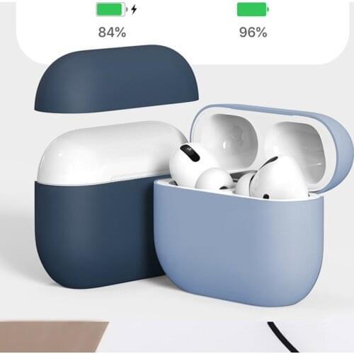 Original Case For Apple Airpods Pro case Bluetooth Earphone Candy Color Box For Air Pods Pro case Soft silicone Cute Cover