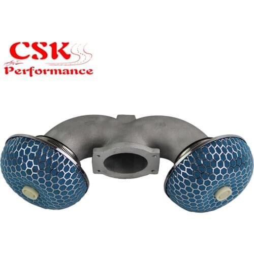 Fit 90-96 Nissan 300zx Twin Turbo Air Induction Intake Green / red Mushroom Filter