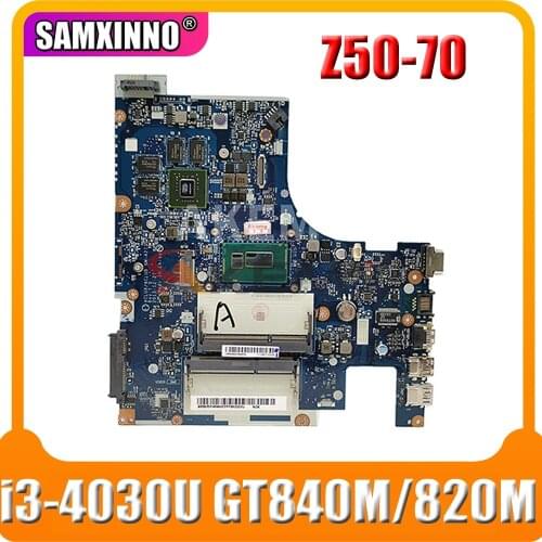SAMXINNO NM-A273 mainboard For Lenovo G50-70 Z50-70 G50-70M laptop motherboard NM-A273 i3-4030U GT840-2GB tested original