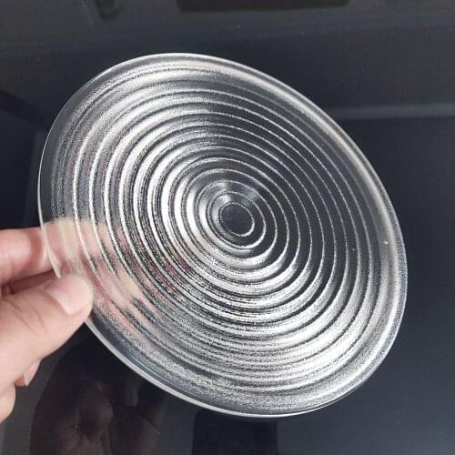 Glass Spotlight Fresnel Lens Photography Television Tungsten Lens for Stage Lamp Magnifier Threaded Lenses