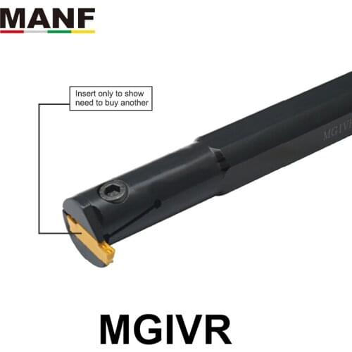 MANF Turning Tool MGIVR4540-8 Internal Grooving Machining Toolholders Lathe Cutter CNC Lathe Parting Grooving Tools Holders