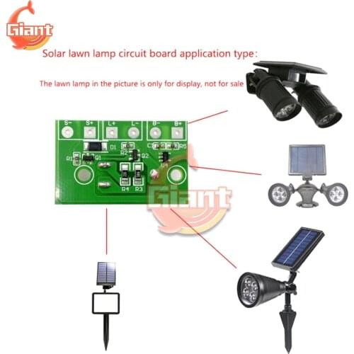3.7V 1A Solar Lamp Controller Solar Lantern Controller Solar Lawn Lamp Control Board Photo-Induction Solar Lamp Circuit Board