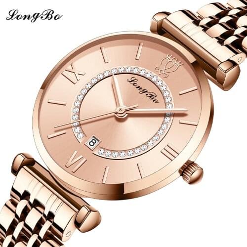 Hot Sales Lady Watches Sport Auto Analog Wrist Watch Top Brand LONGBO Luxury Fashion Women Watch