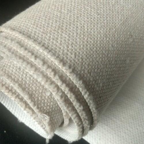 1.75m wide top quality linen blend primed blank rough painting canvas 480g for artists