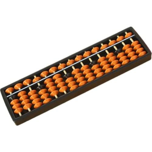 15 Digits Abacus Soroban Beads Column Kid School Learning Aids Tool Math Business Chinese Traditional Abacus Educational Toys