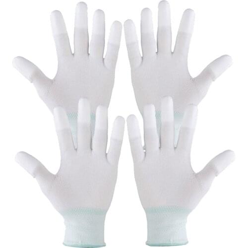 2PRS Quilters Free Motion Machine Quilting Sewing Glove FINGERTIP HIGH GRIP