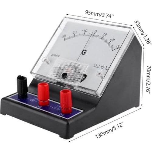-30-0-30 Galvanometer Scientific Ampere Sensor Sensitive Ammeter Detector Analog N58A
