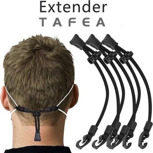 5Pcs Multifunctional Hook Lengthen Adjustment Buckle Anti-lost Face Cover Rope Extension Cord Lanyard Hanging Neck Ear Protector