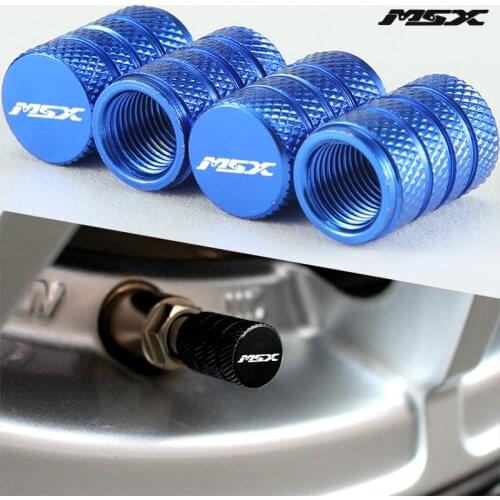 For Honda MSX125 Grom MSX 125 2013-2020 2019 2018 Motorcycle CNC Accessorie Wheel Tire Valve Stem Caps Airtight Cover
