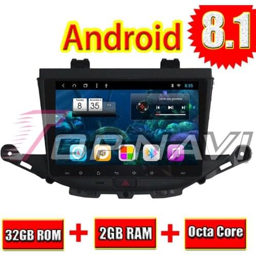 Auto Navigation Player 9'' Android 8.1 2G RAM for Buick Verano GS 2016 Topnavi Car Audio Magnitol 2 Din GPS Radio Octa Core