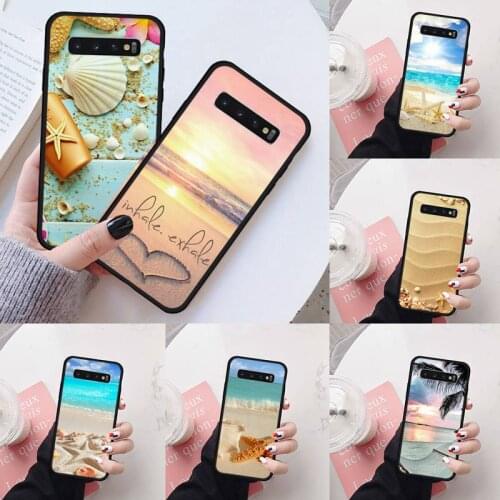 Summer Beach Relax Starfish Ocean Phone Case For Samsung Galaxy S5 S6 S7 S8 S9 S10 S10e S20 edge plus lite