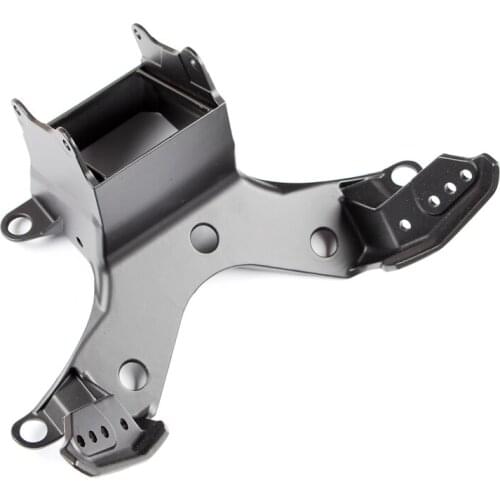 Black Fairing Stay Bracket Cowling Headlight For Yamaha YZF R6 2008-2012 Upper