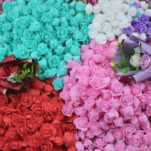 Decorative artificial flower rose flower rose bear flower handmade DIY viscose flower flores artificiales flores decoración