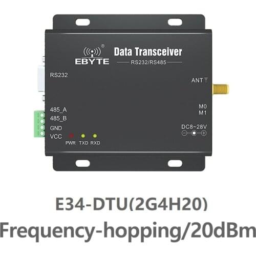 E34-DTU-2G4H20 LoRa 2.4GHz Long Range Wireless Module RS485 RS232 Wireless uhf Module RF Transceiver 2.4g DTU