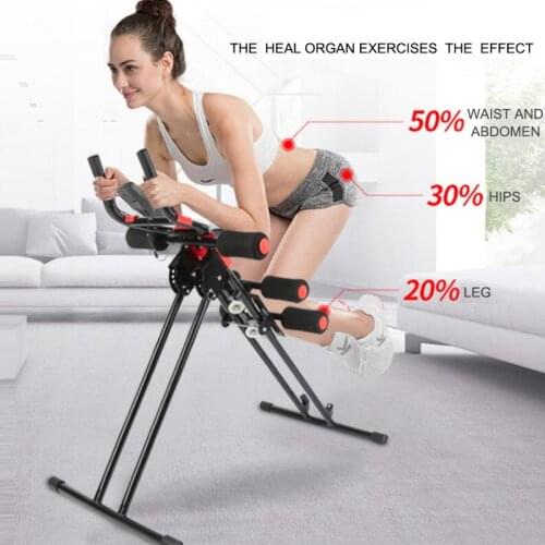 Fitness Equipment Adjustable Waist Machine Smart Abdomen Roller Belly Abdominal Muscles Training Workout Home Gym Exercise ABS