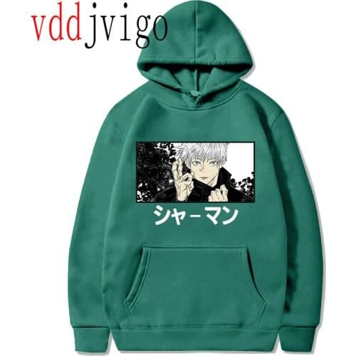 Jujutsu Kaisen Gojo Satoru Yuji Itadori Hoodies Megumi Men Hip Hop Harajuku Streetwear Male Hoody Y2k Aesthetic Ulzzang